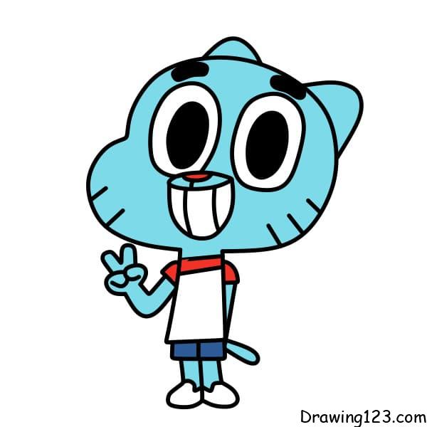 How-to-draw-Gumball-step-8-1