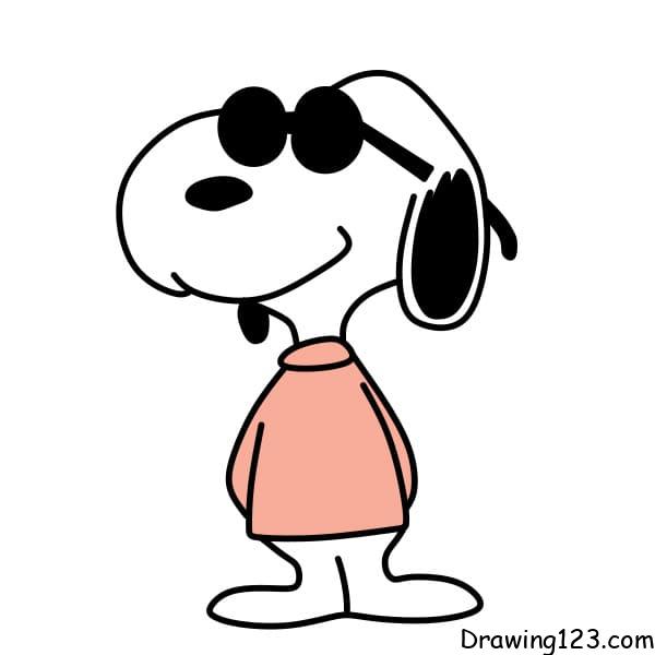 How-to-draw-Snoopy-step-7-1