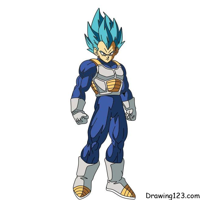 How-to-draw-Vegeta-step-15