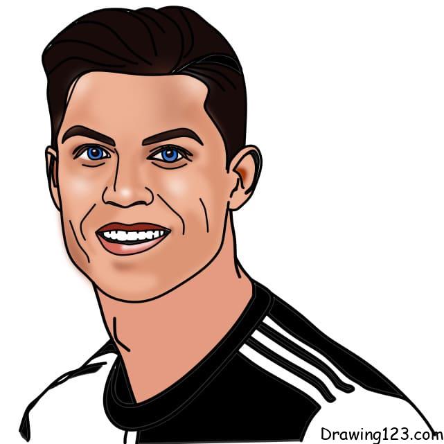How-to-draw-Ronaldo-step8-1