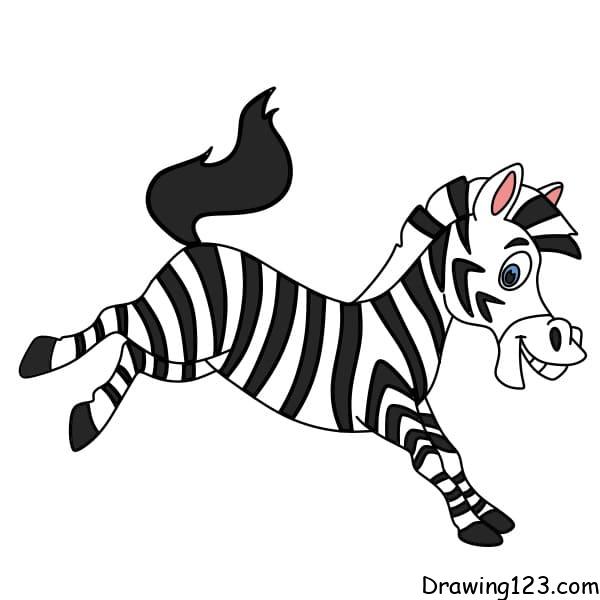How-to-draw-a-zebra-step-9-4