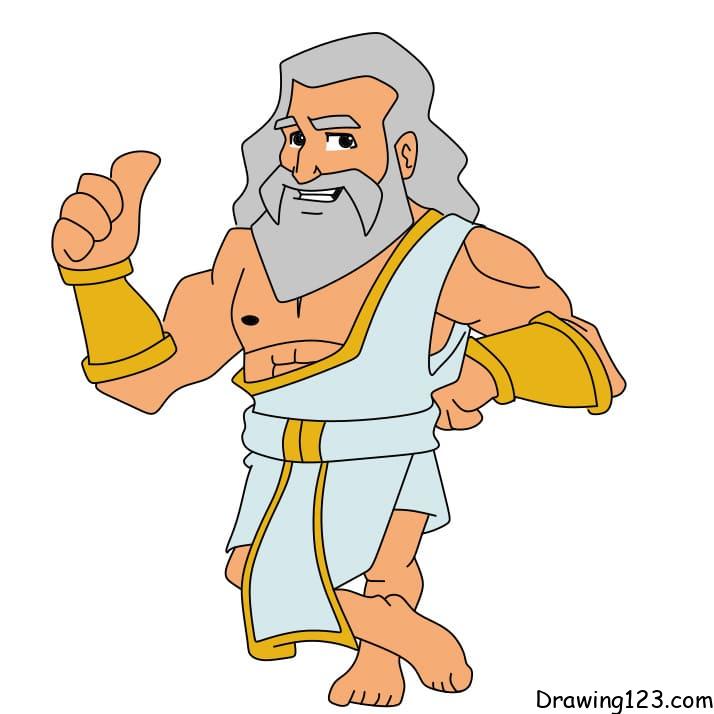 How-to-draw-Jesus-step-10