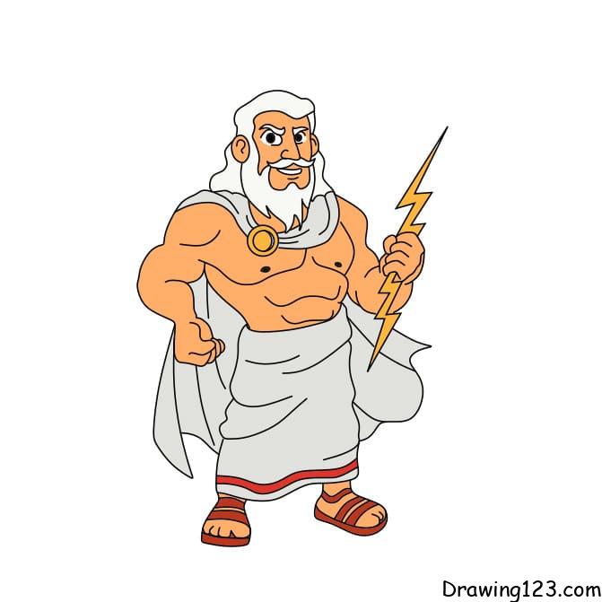menggambar Yesus