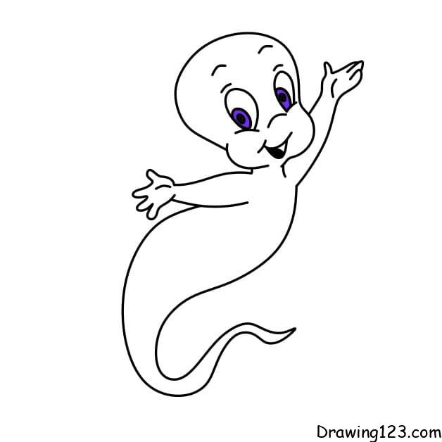 How-to-draw-ghost-step-6-3