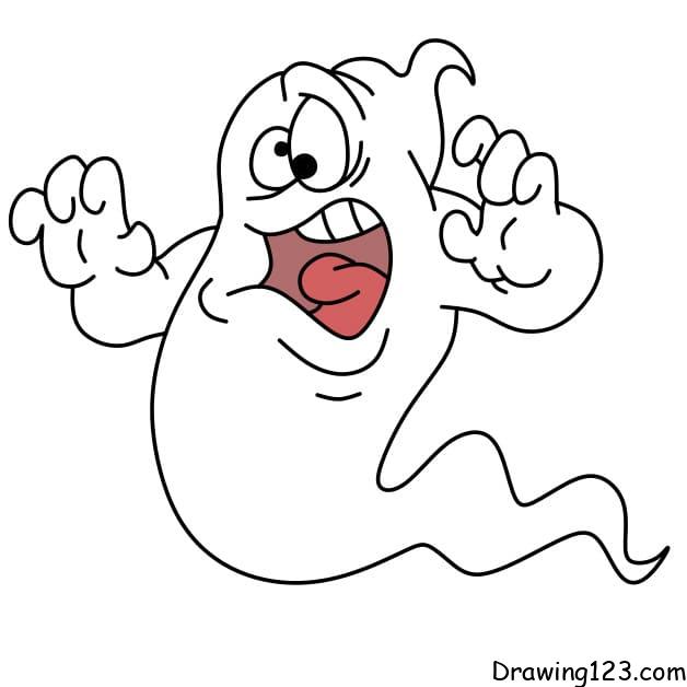 How-to-draw-ghost-step-6