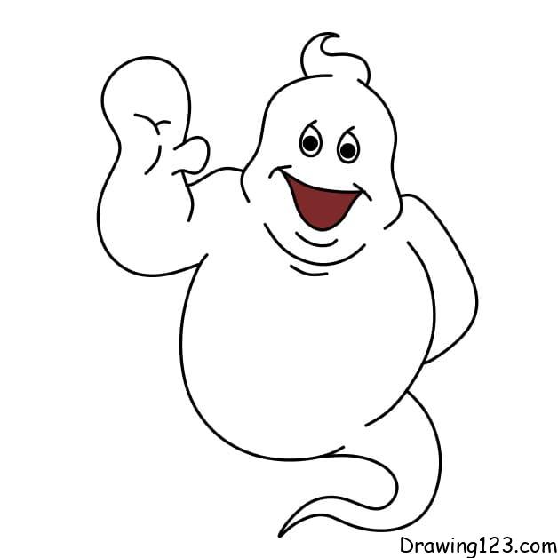 How-to-draw-ghost-step-7