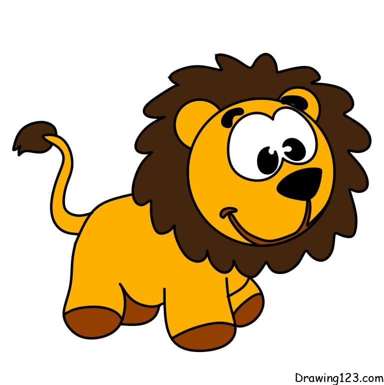 how-to-draw-lion-step-9-4