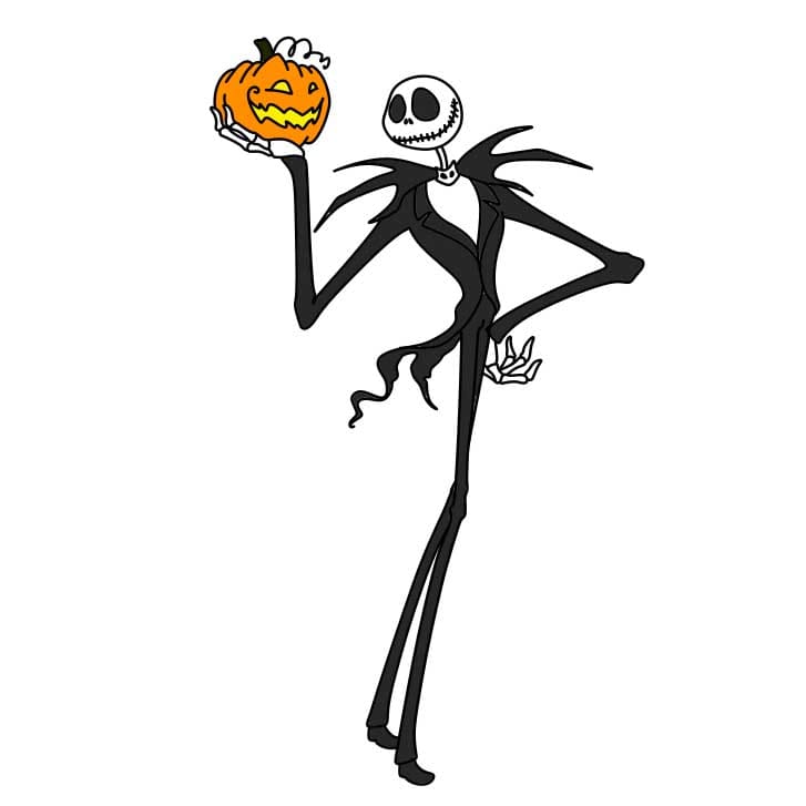 How-to-Draw-Jack-Skellington-Step-12