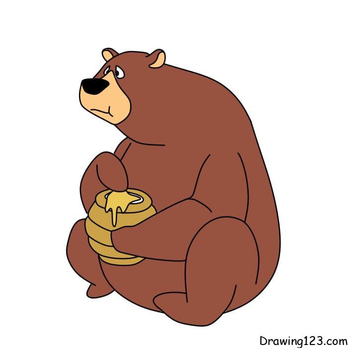 menggambar Beruang