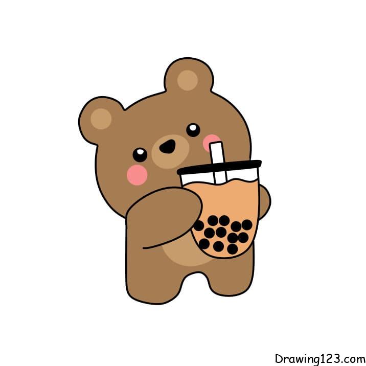 how-to-draw-a-bear-cute-step-6-4