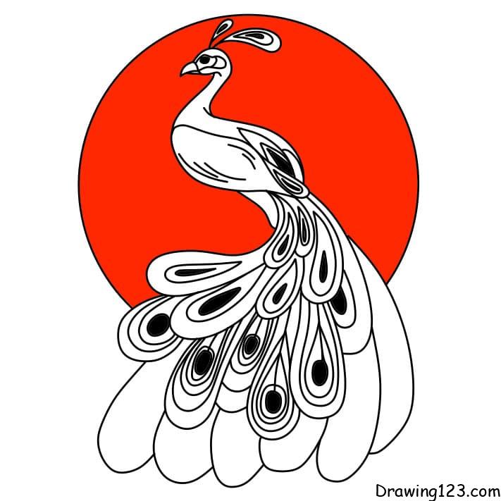 how-to-draw-a-peacock-step-11-4