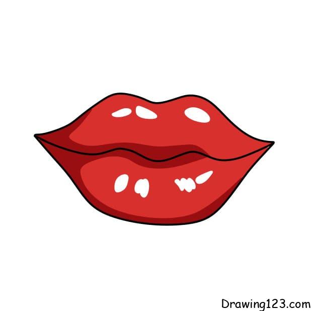 how-to-draw-lip-step-3-4