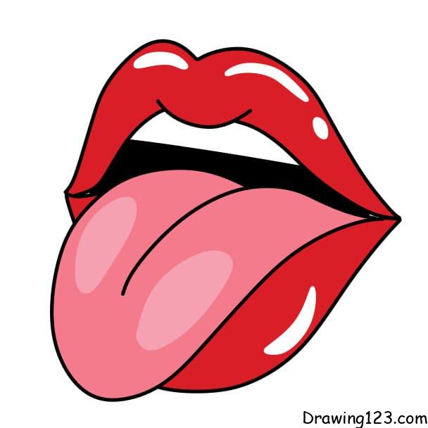 how-to-draw-lip-step-5