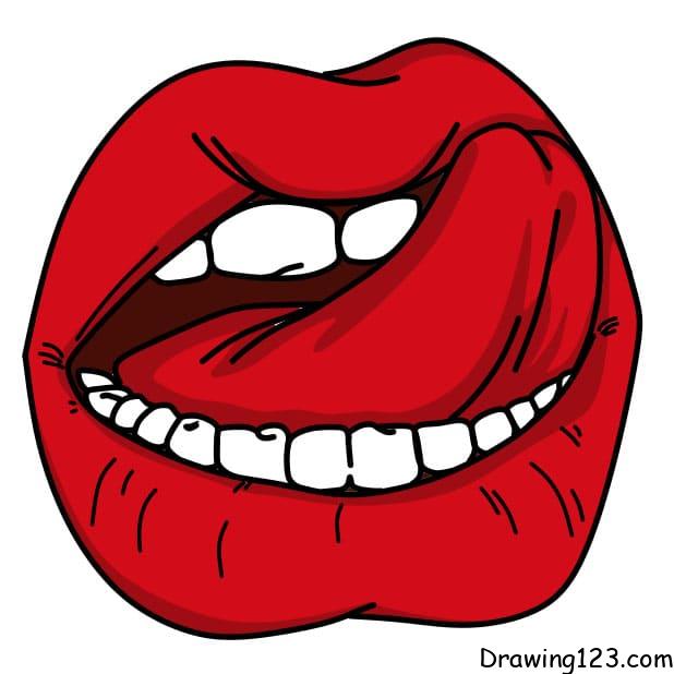 how-to-draw-lip-step-7