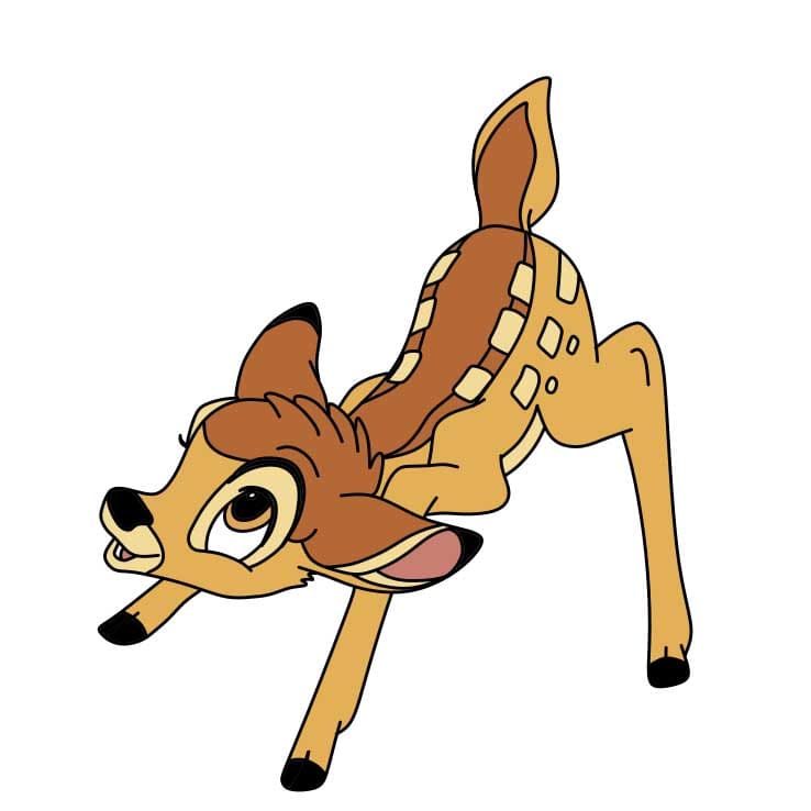 menggambar Bambi
