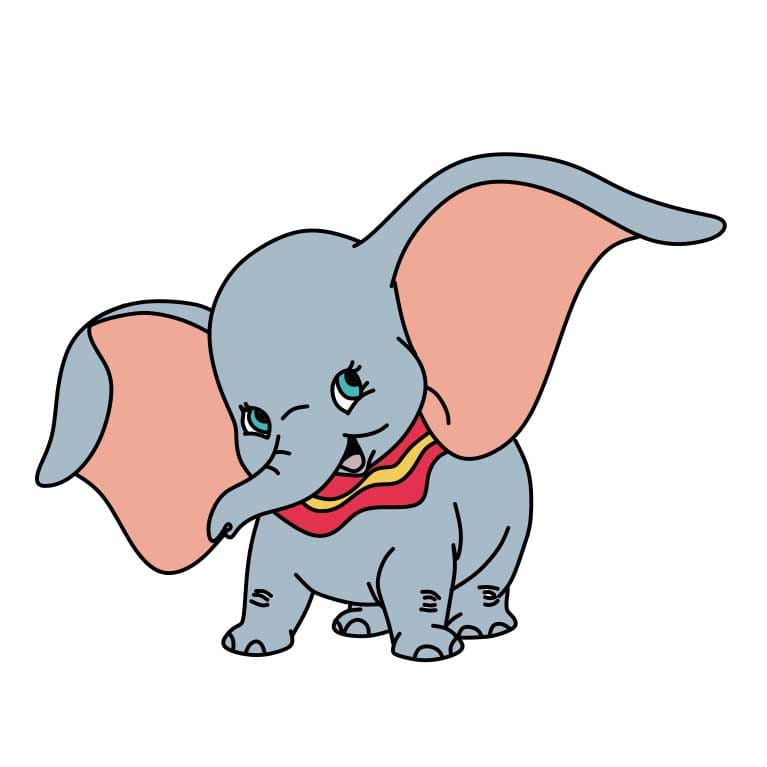 How-to-Draw-Dumbo-Step-8-5