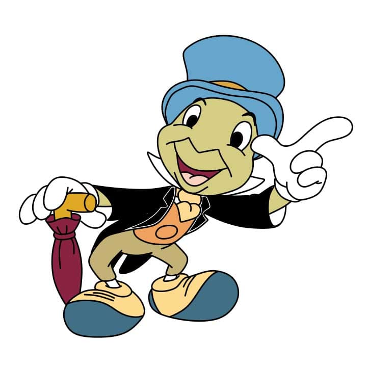 How-to-Draw-Jiminy-Cricket-Step-11