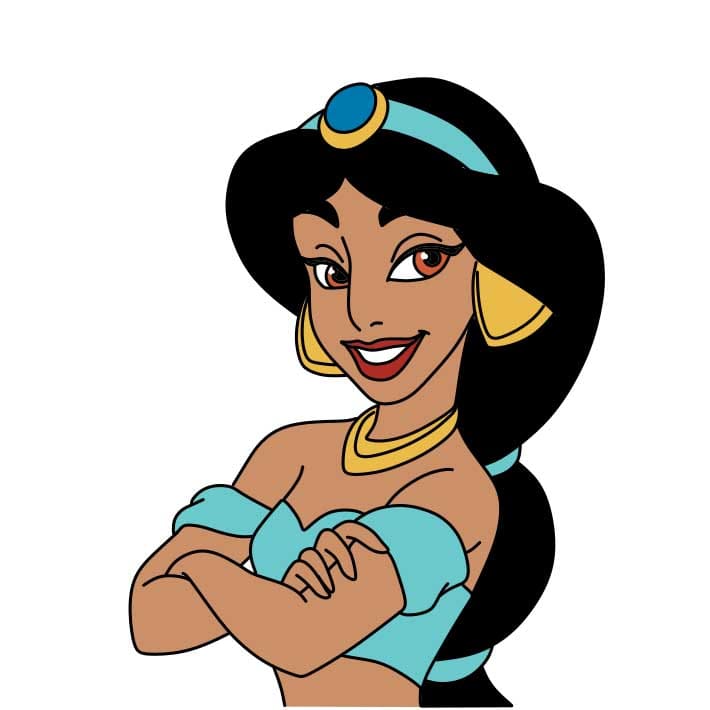 How-to-draw-Jasmine-Step-8-3