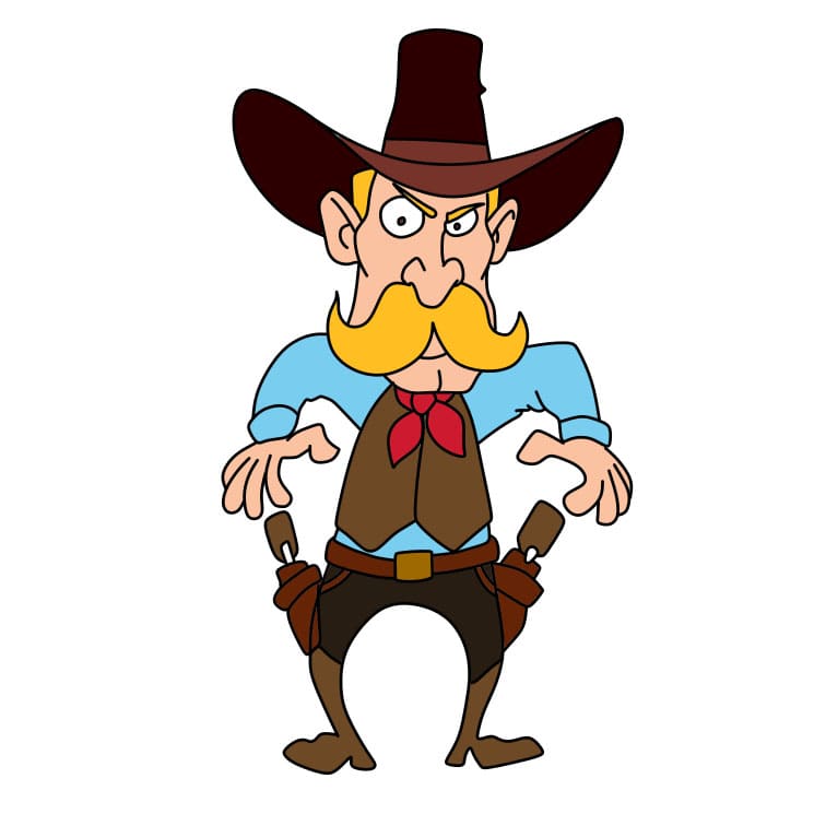 How-to-Draw-a-Cowboy-Step-9-1