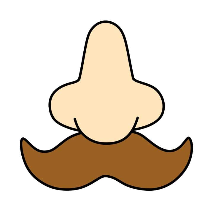 How-to-draw-a-nose-Step-5