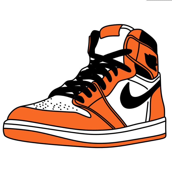 How-to-draw-a-shoe-Step-9
