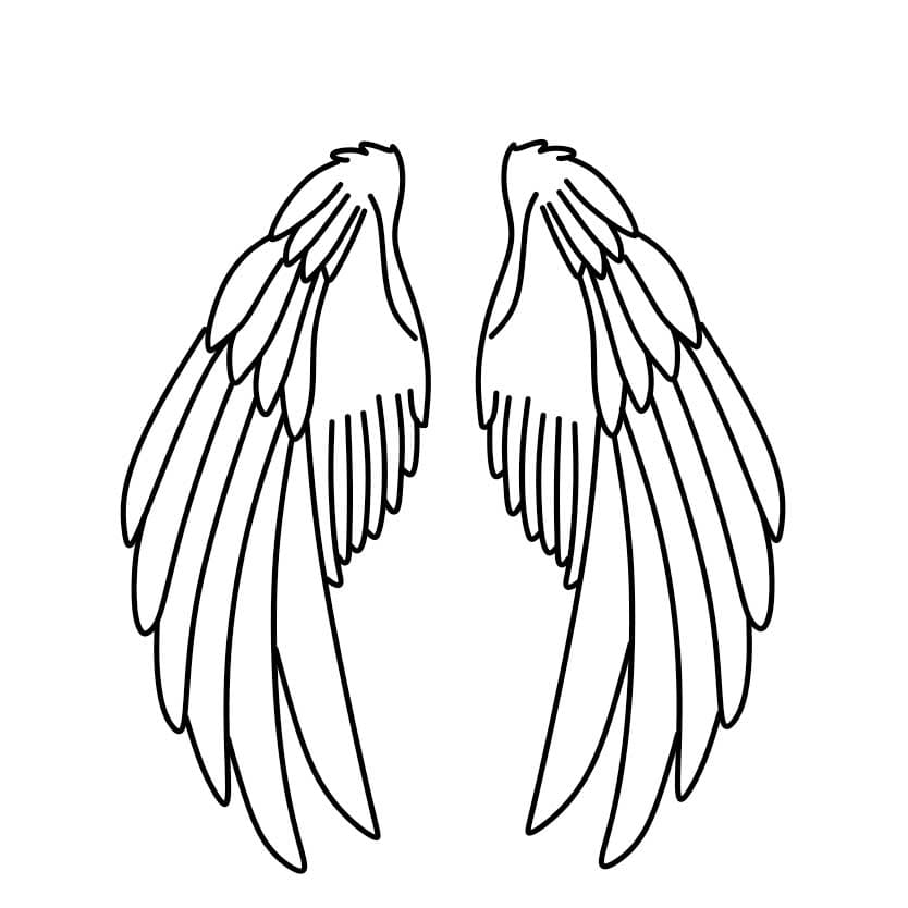 How-to-draw-angel-wings-Step-5-6