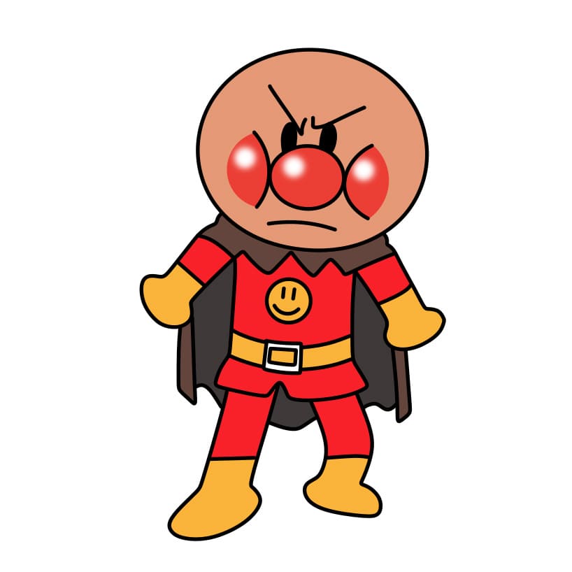 How-to-Draw-Anpanman–-Step-8-2