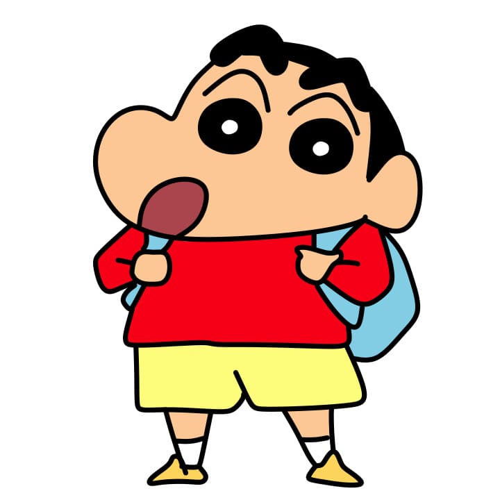menggambar Crayon Shin-chan