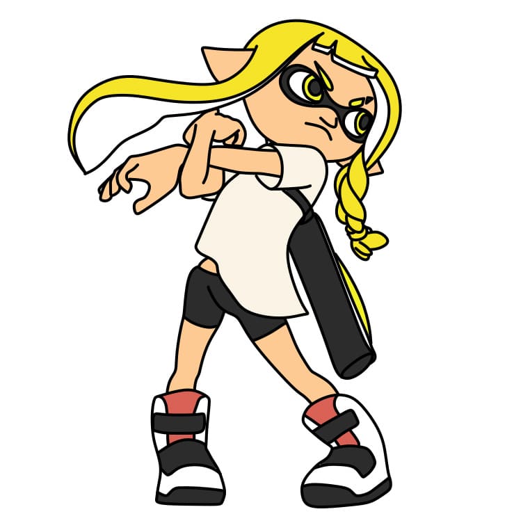 menggambar Splatoon