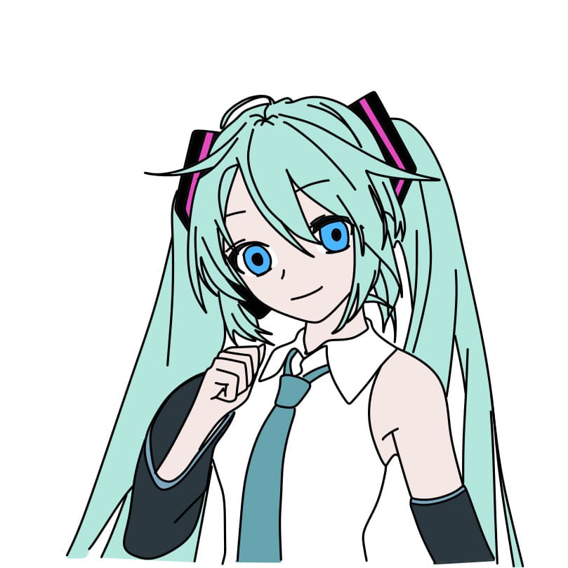 How-to-Draw-Hatsune-Miku-Step-8-2