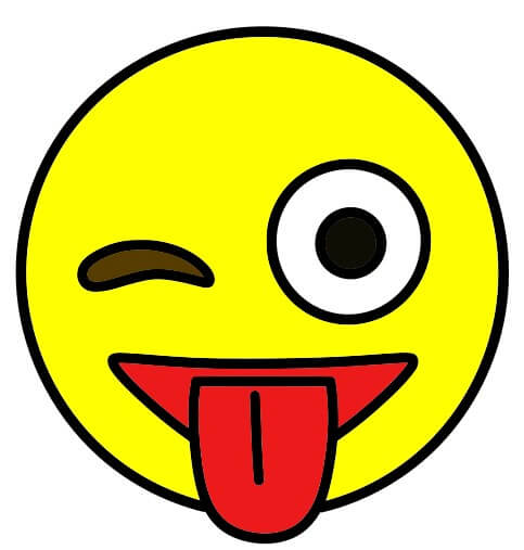 menggambar Emotikon