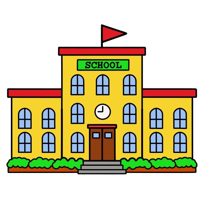 menggambar Sekolah