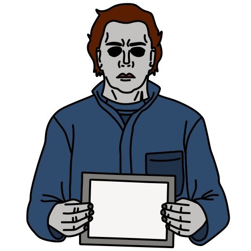 menggambar Michael Myers